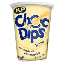 kp choc dips white