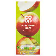 Co op apple juice