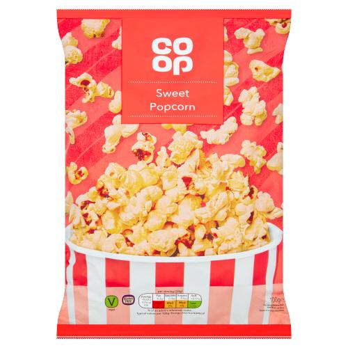 co op sweet popcorn