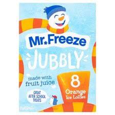 Mr freeze jubly orange
