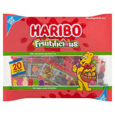 Haribo fruitilicious gummies