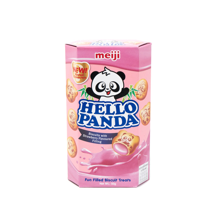 Hello panda biscuits with strawberry filling