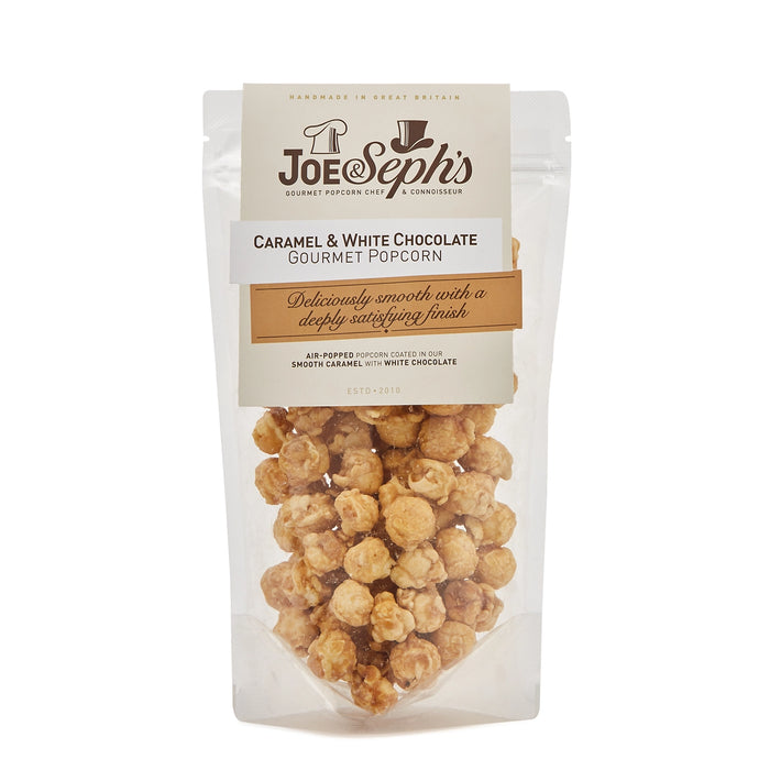joe&seph's caramel & white chcolate gormet popcorn
