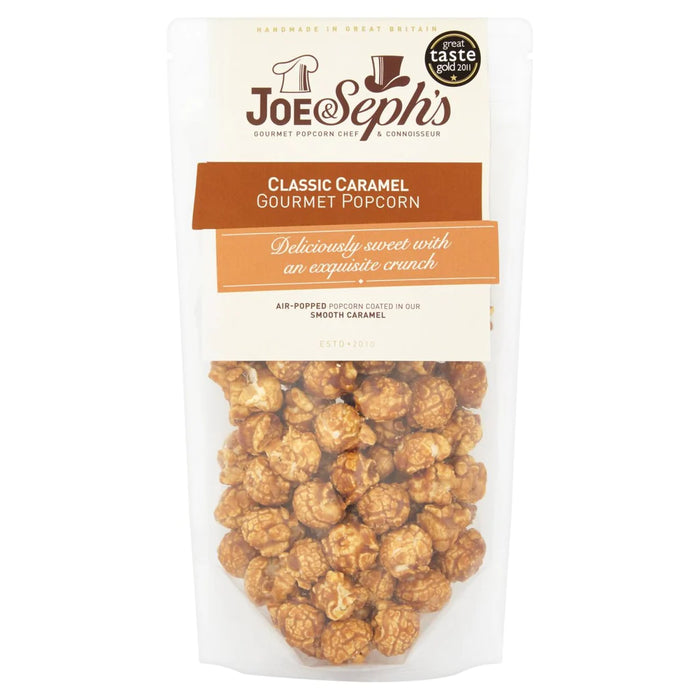joe&seph's classic caramel gourmet popcorn