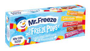 mr freeze freeze pops