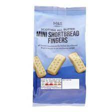 M&s mini shortbread fingers