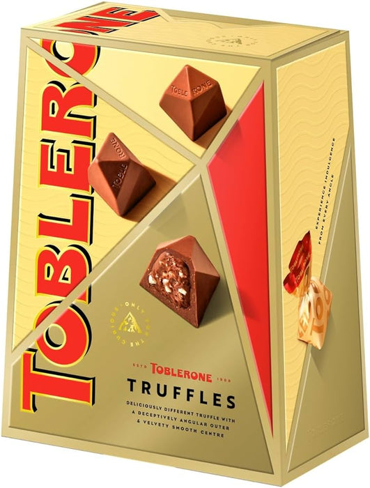 Toblerone truffles chocolate box