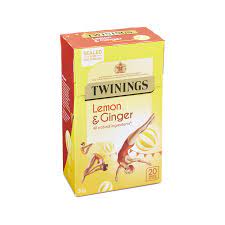 Twinnings lemon and ginger tea