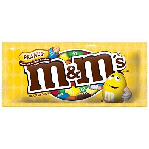 M&M'S Peanut Chocolate Candy Pouch
