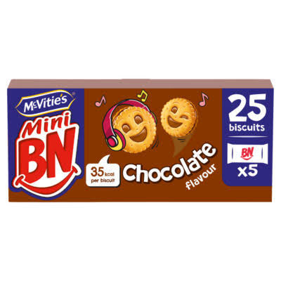 McVitie's Mini BN Chocolate Biscuits