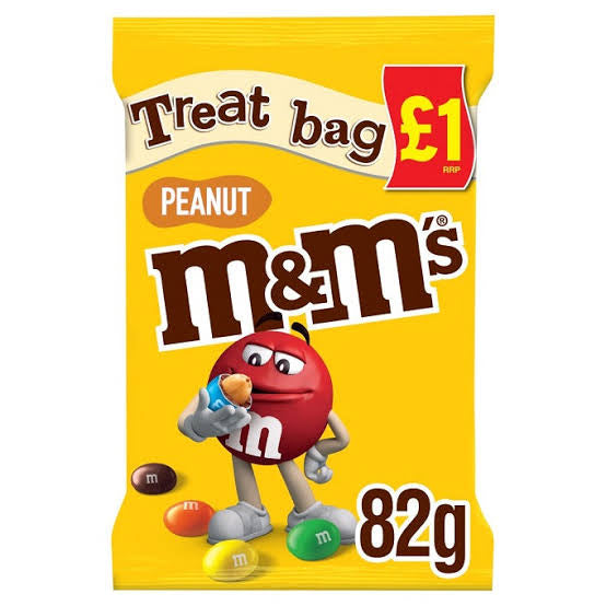 M&M's Peanut Chocolate Treat Bag