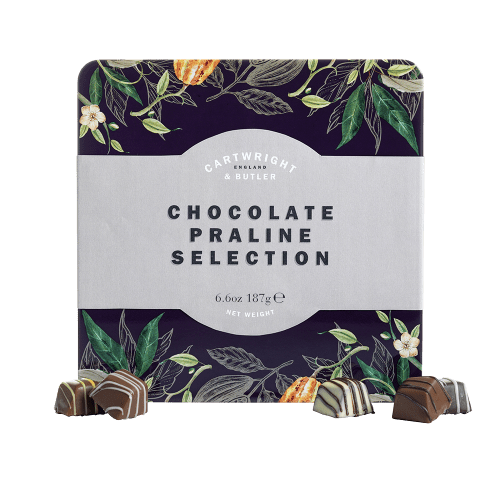 Luxury Chocolate Praline Selection In Tin