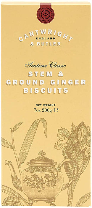 Cartwright & Butler Stem & Ground Ginger Biscuits in Carton