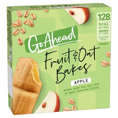 Go Ahead! Fruit & Oat Bakes Apple (6x35g)