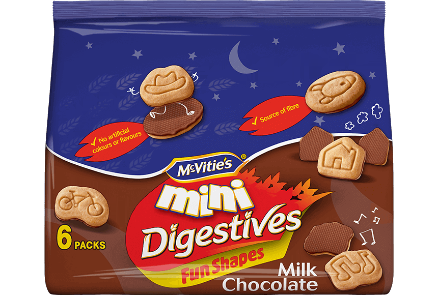 McVitie's Mini Digestives Milk Chocolate