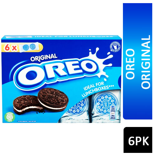Oreo Ideal For Lunchboxes Original 6s (132g)