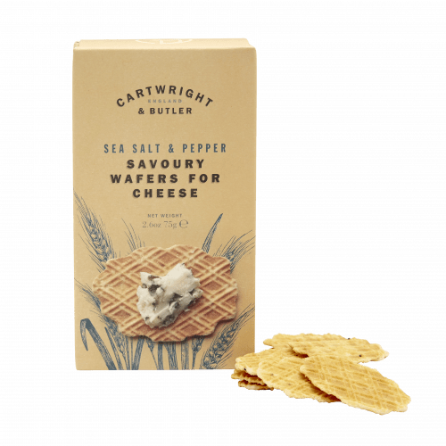Cartwright & Butler Wafers for Cheese with Sea Salt & Black Pepper