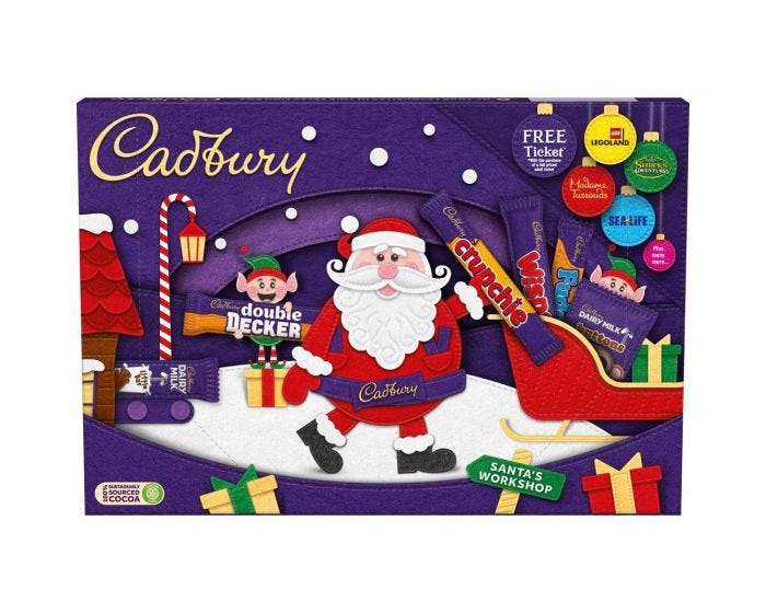 Cadbury Christmas Santa Selection Box