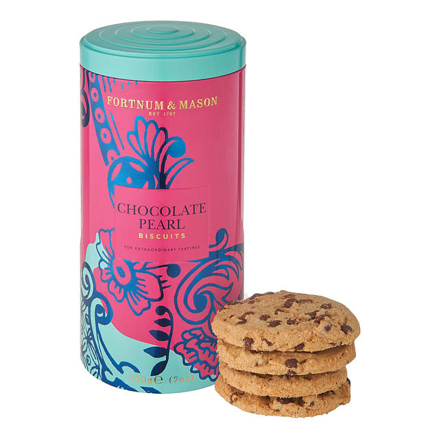 Fortnum & Mason Piccadilly Chocolate Pearl Biscuits