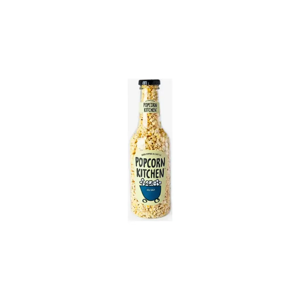Popcorn Kitchen Salted Popcorn Bottle 350g 