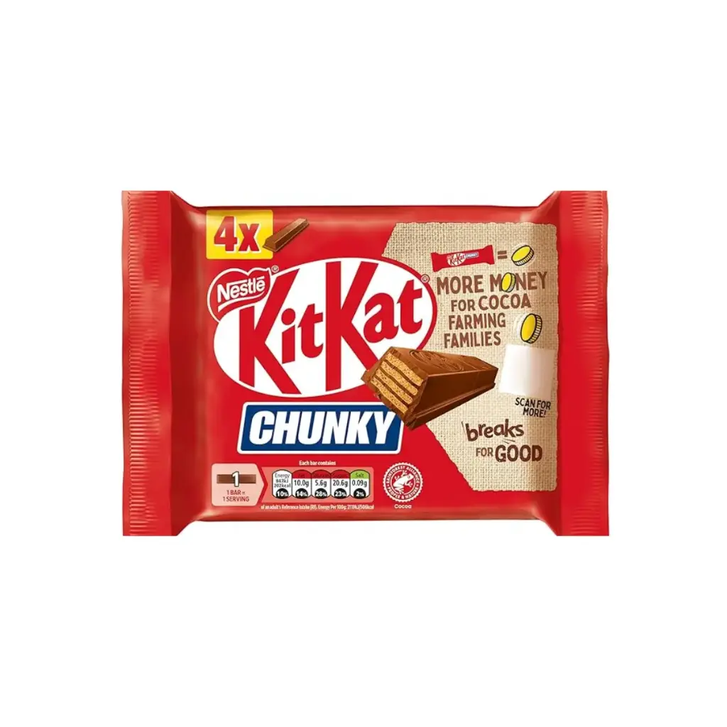 Kitkat Chunky 4Pk 160g 