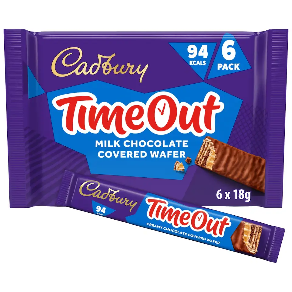 CADBURY TIMEOUT 6PK 6PK 108g
