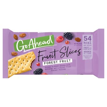 Go Ahead Crispy Slices Forest Fruit 4Pk