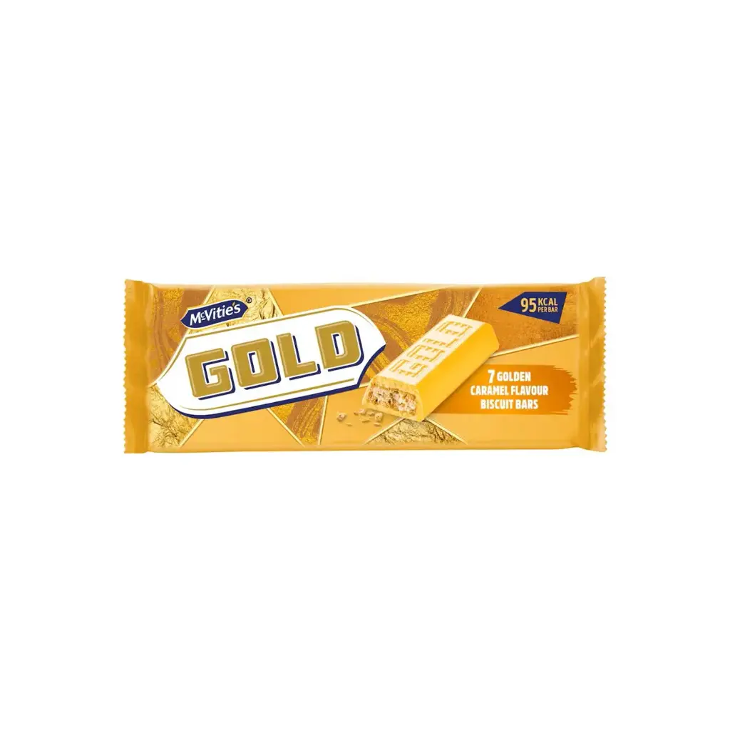 Mcvities Gold Bars 7Pk