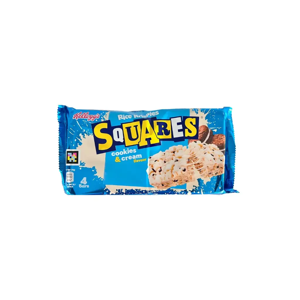 Kelloggs Rice Krispies Squares Cookies & Creme 4X34G