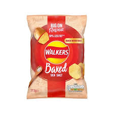 Walkers Baked Ready Salted 37.5g