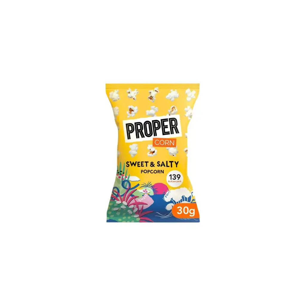 Propercorn Sweet/Salty Popcorn 30G