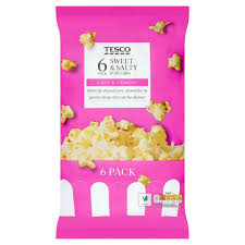 Tesco Sweet & Salty Popcorn 6x14g