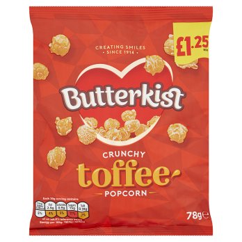 Butterkist Toffee Popcorn PM 15x78G