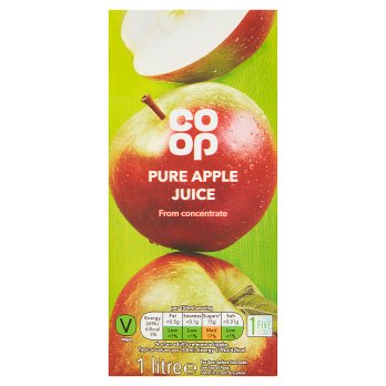 CO OP PURE APPLE JUICE 12x1LTR