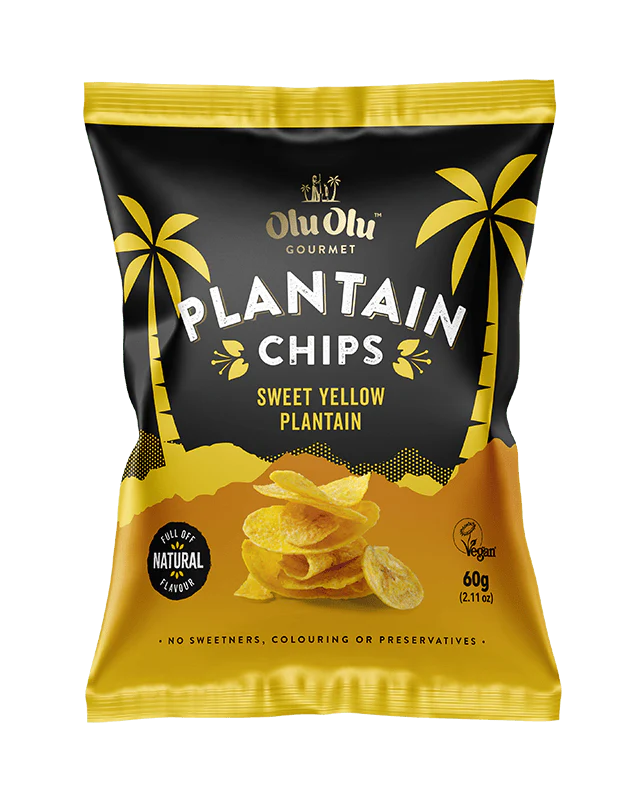Olu Olu Plantain Crisps Sweet 
