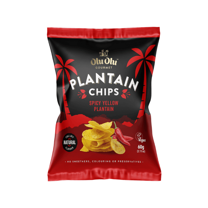 Olu Olu Plantain Chips Chilli