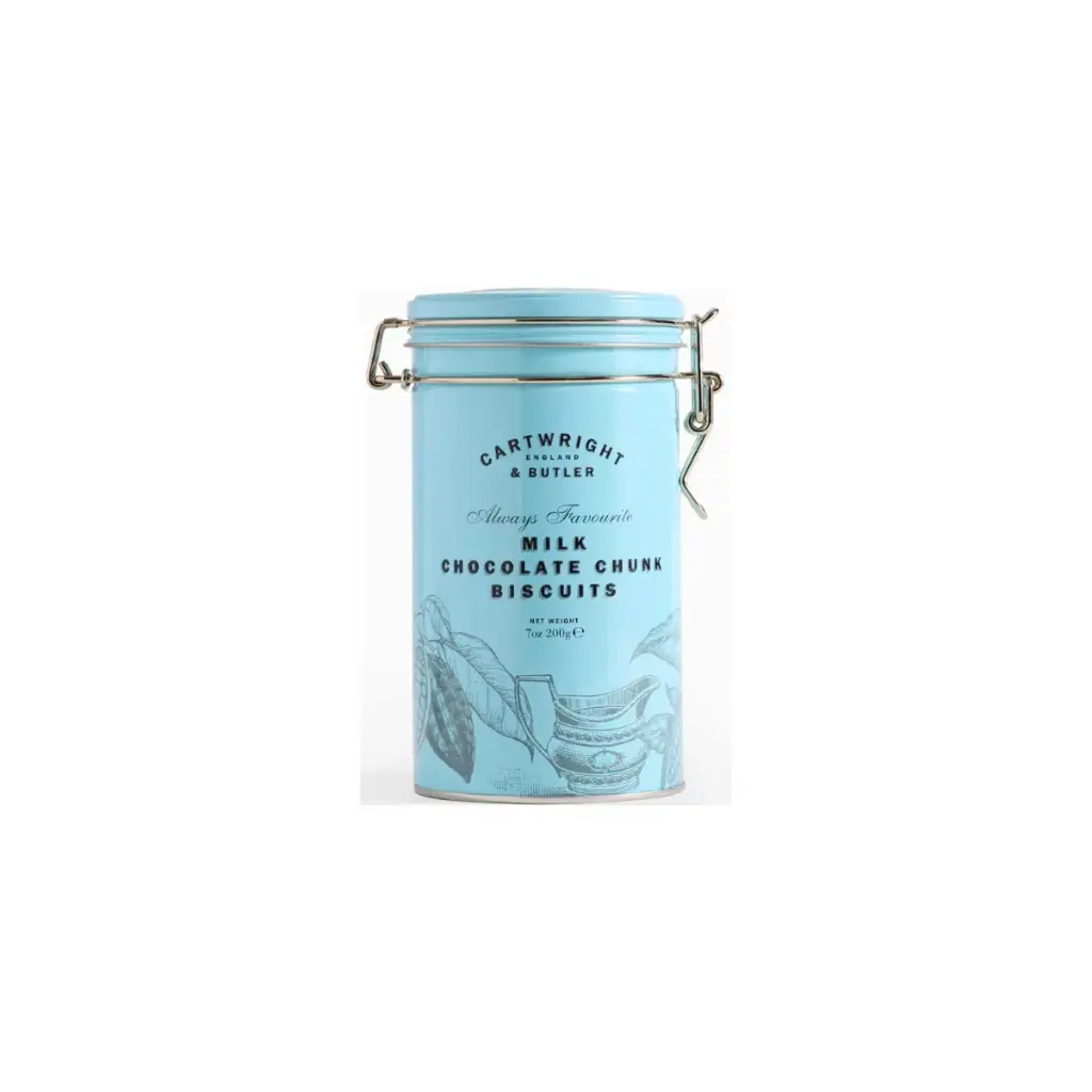 C&B Milk Chocolate Chunk Biscuits in Tin 200g