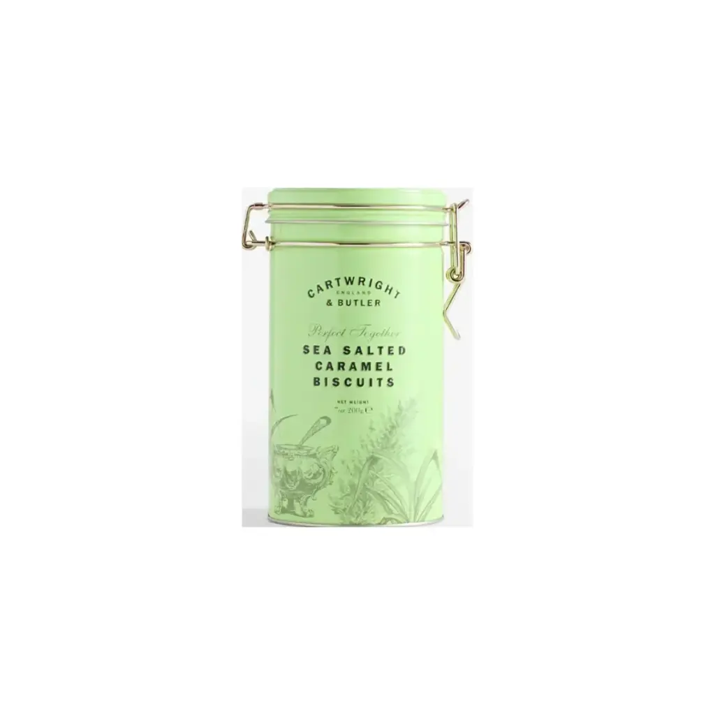C&B Sea Salted Caramel Biscuits in Tin 200g