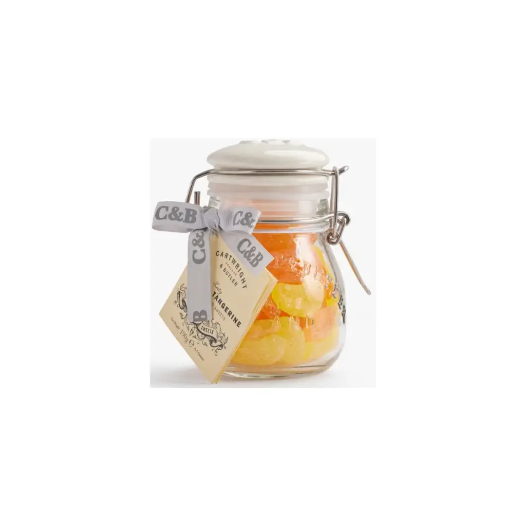 C&B Lemon & Tangerine Slice Mix Sweets in jar 190g
