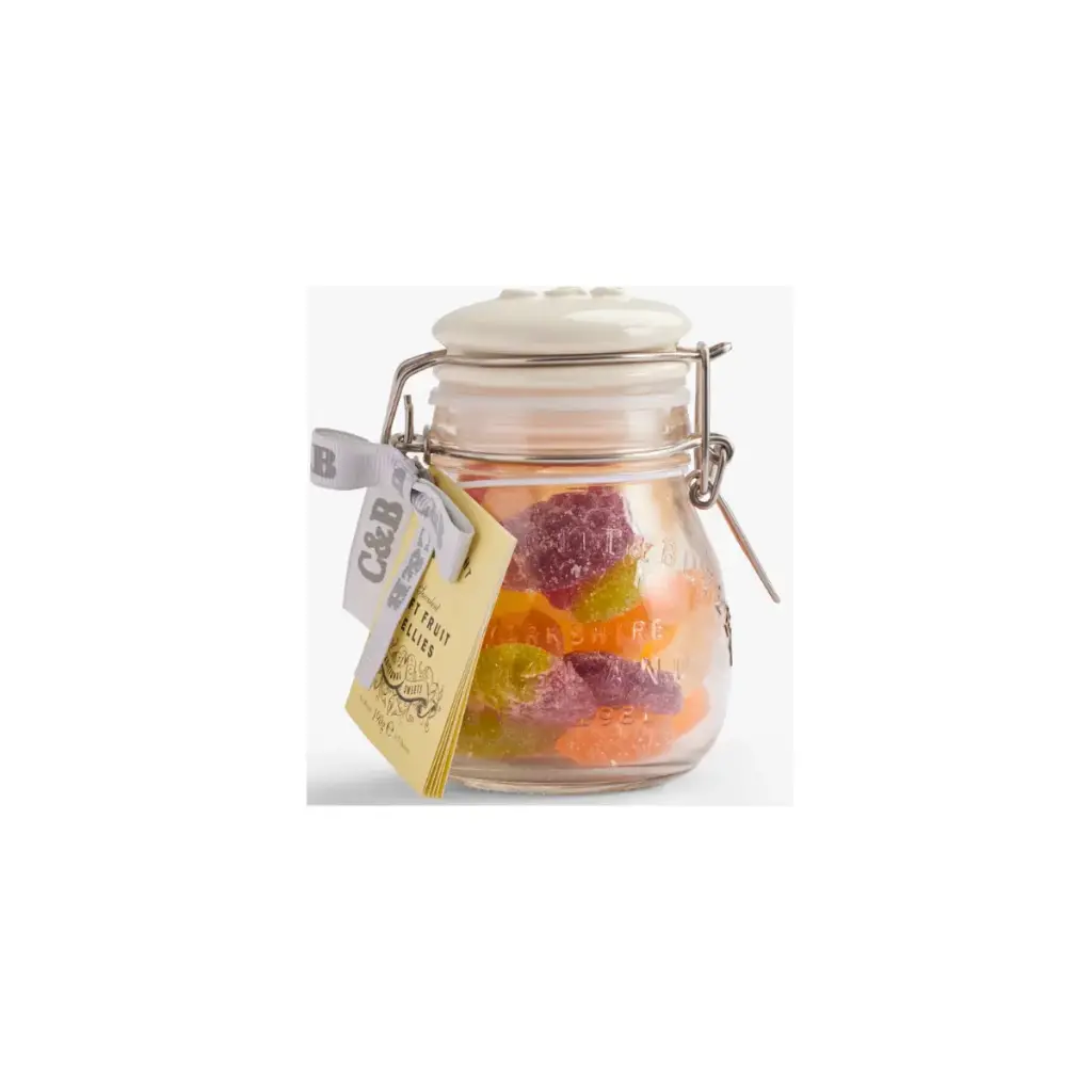 C&B Soft Fruit Jellies in jar 190g