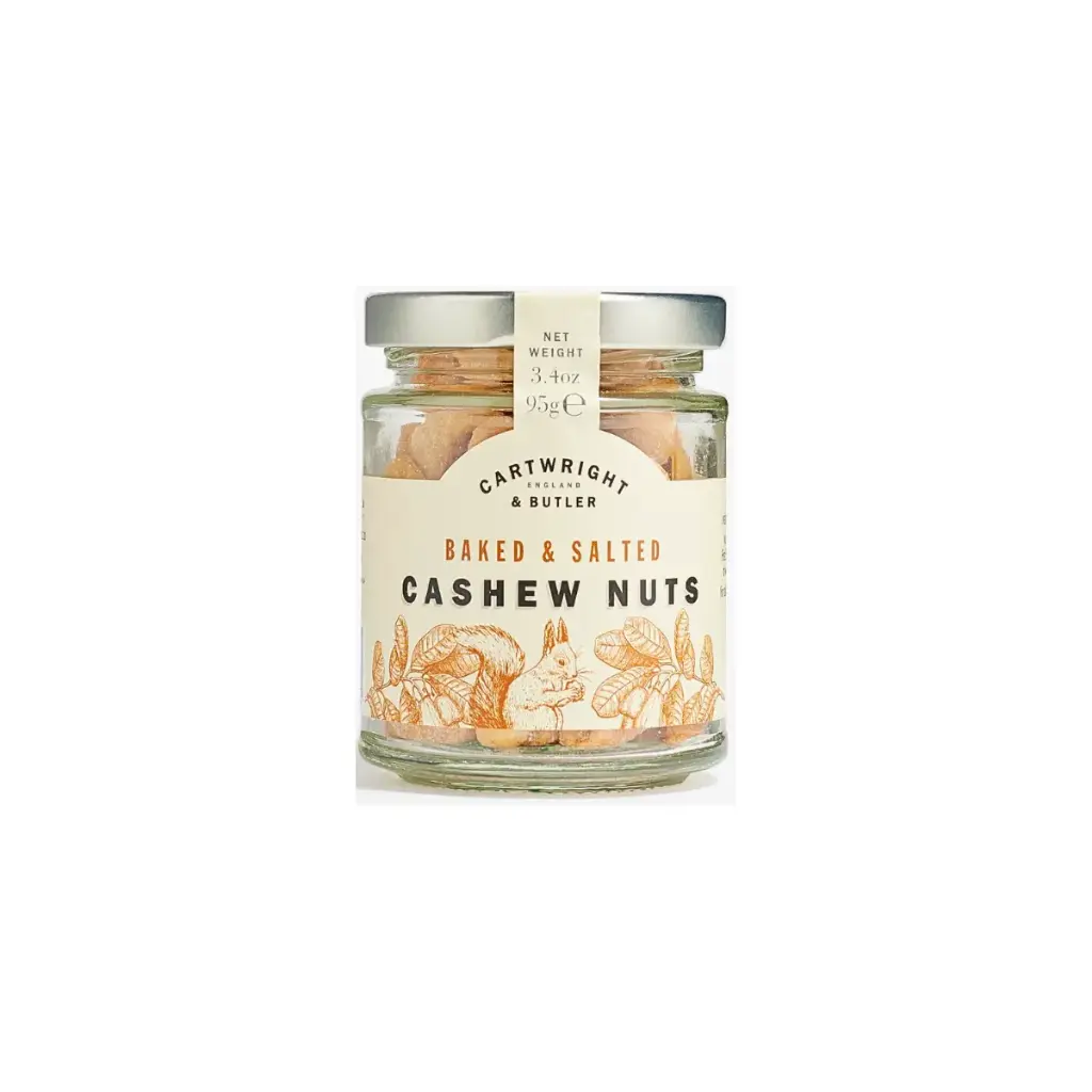 C&B Salted Cashew Nuts in jar