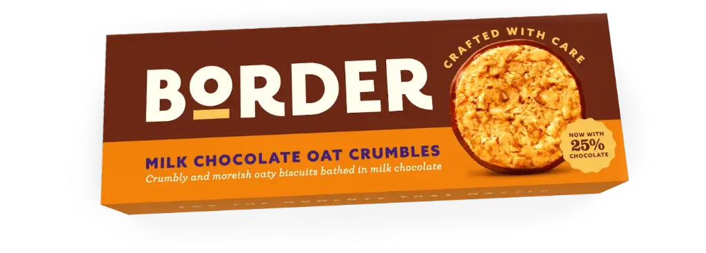 Border Milk Chocolate Oat Crumble 150G 