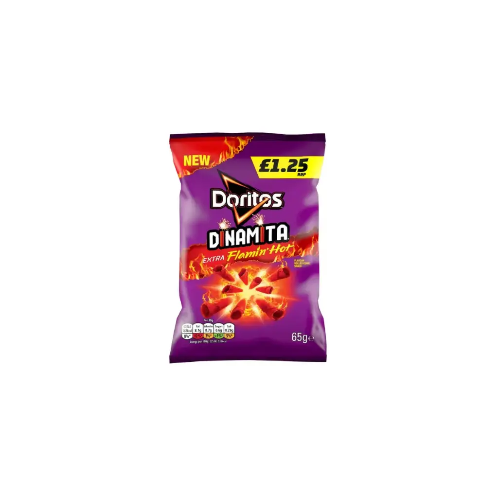 Doritos Dinamita Extra Flamin Hot Pmã‚Â£ 65G