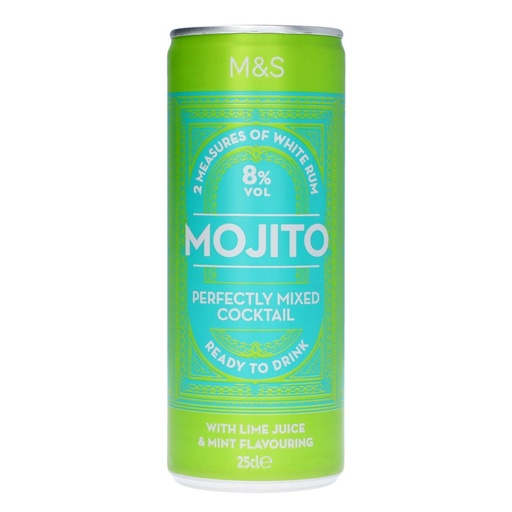 M&S Mojito 25Cl Can