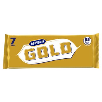 Mcvities Gold Bars 7Pk