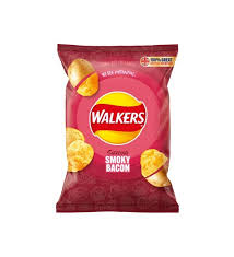 Walkers Smokey Bacon 32.5G