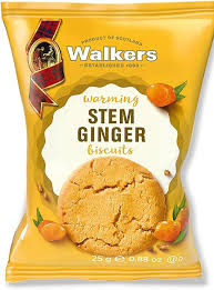 Walkers Assorted Biscuits Mini Packs 25g Stem Ginger