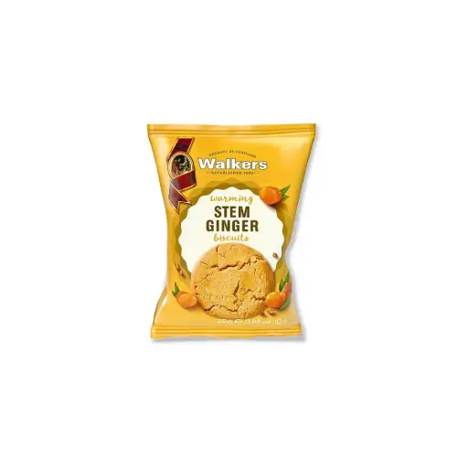 Walkers Assorted Biscuits Mini Packs, 25G Stem Ginger