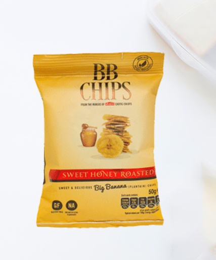 Plantain Chips Honey Roasted 50g