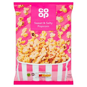 Co op Sweet & Salty Popcorn 100g